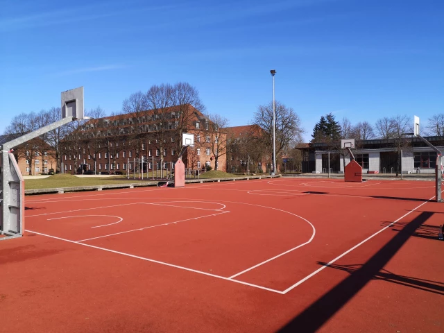 Profile of the basketball court Universität Lüneburg, Lüneburg, Germany