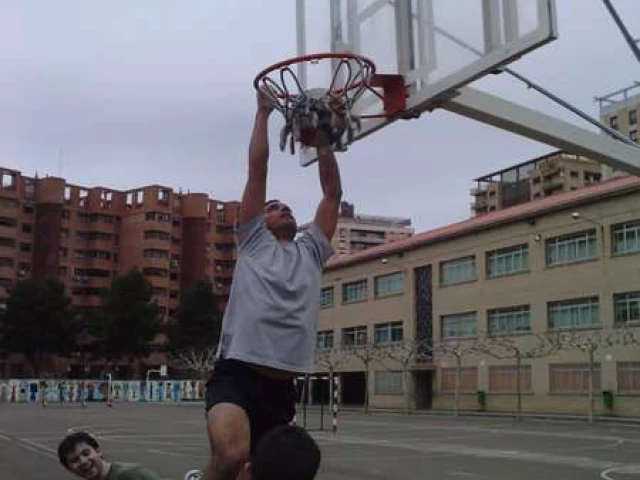 Profile of the basketball court Romareda Court Bball, Zaragoza, Spain