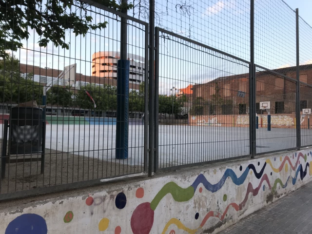 Profile of the basketball court Carrer de Zurbano, Sabadell, Spain