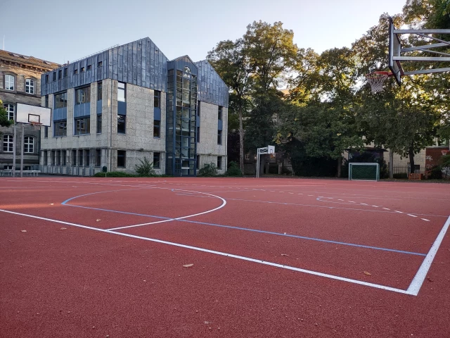 Profile of the basketball court Sportplatz MPG (Max-Planck-Gymnasium), Göttingen, Germany