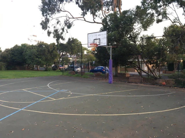 Profile of the basketball court Ascot Vale Primary School, Ascot Vale, Australia