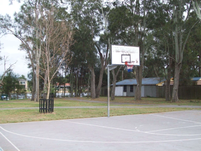 Profile of the basketball court Narrabeen Street Court, Narrabeen, Australia