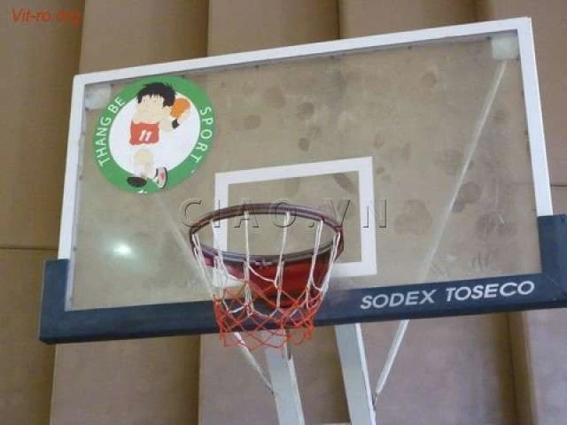 Profile of the basketball court Architecture University Indoor Court, Hanoi, Vietnam