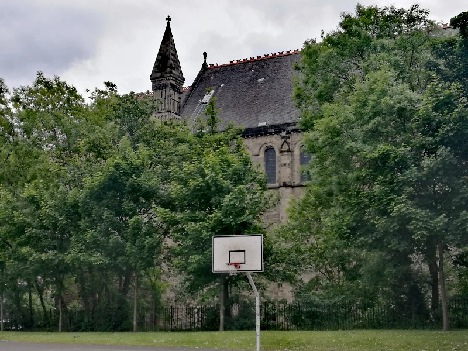 Edinburgh Basketball Court Drummond Court Courts of the World