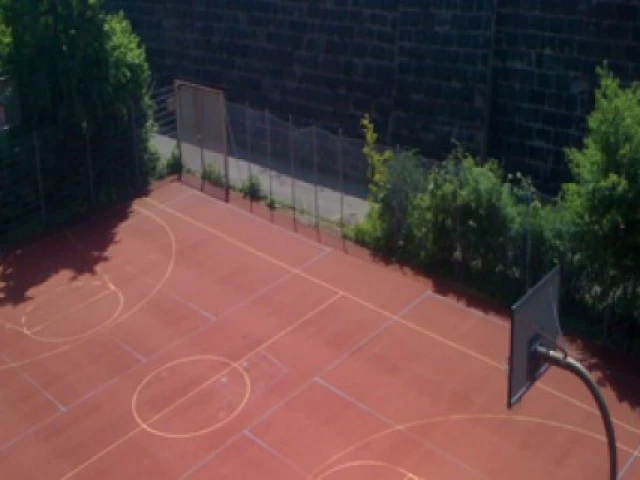 Profile of the basketball court Burggraben, Nuremberg, Germany