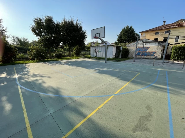 Profile of the basketball court Povolaro, Dueville, Italy