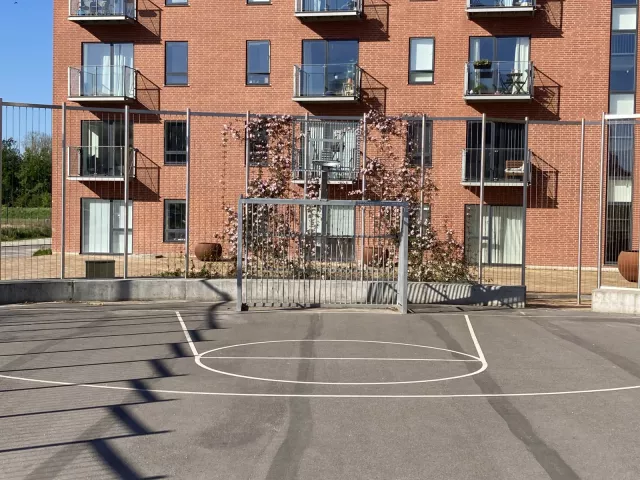 Profile of the basketball court Cortex Park court, Odense, Denmark